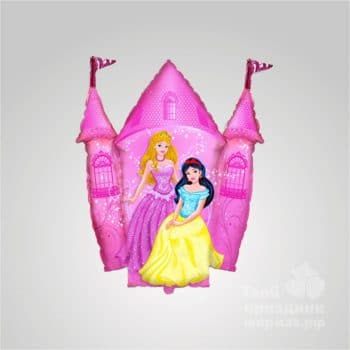 Фольгированная фигура "Принцессы - Замок" с гелием