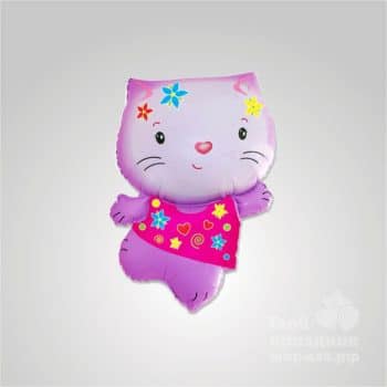 Шар фигура фольга «Hello Kitty» с гелием