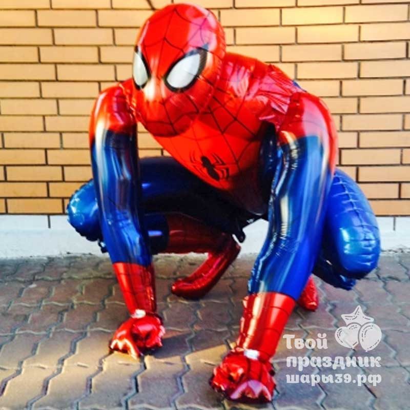Человек-паук ходячая фигура-шар