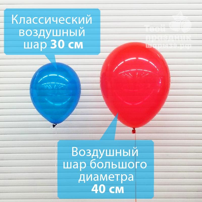 Большие латексные шары 40см и шары 30см
