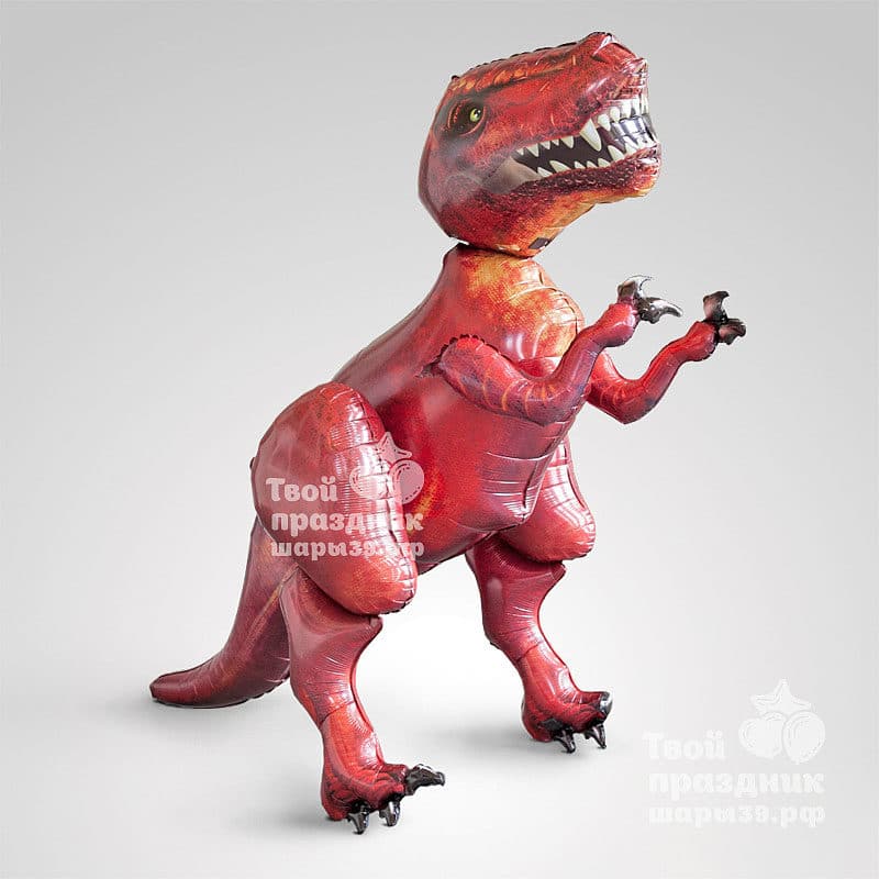 Шары39.рф Ходячая фигура Динозавр тираннозавр. Калининград 52-01-67