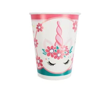 Стакан одноразовый бумажный Единорог. шары39.рф, Калининград