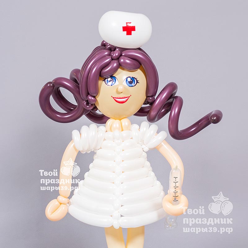 Милейшая медсестра из воздушных шаров! Шары39