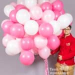 Акция! 100 гелиевых шаров для любимой! Шары39