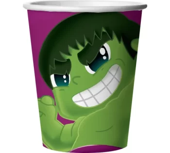 Стакан бумажный одноразовый Героическая тема № 3, 250мл уп. 6шт Стаканы одноразовые праздничные Героическая тема № 3, Шары39.рф, Калининград